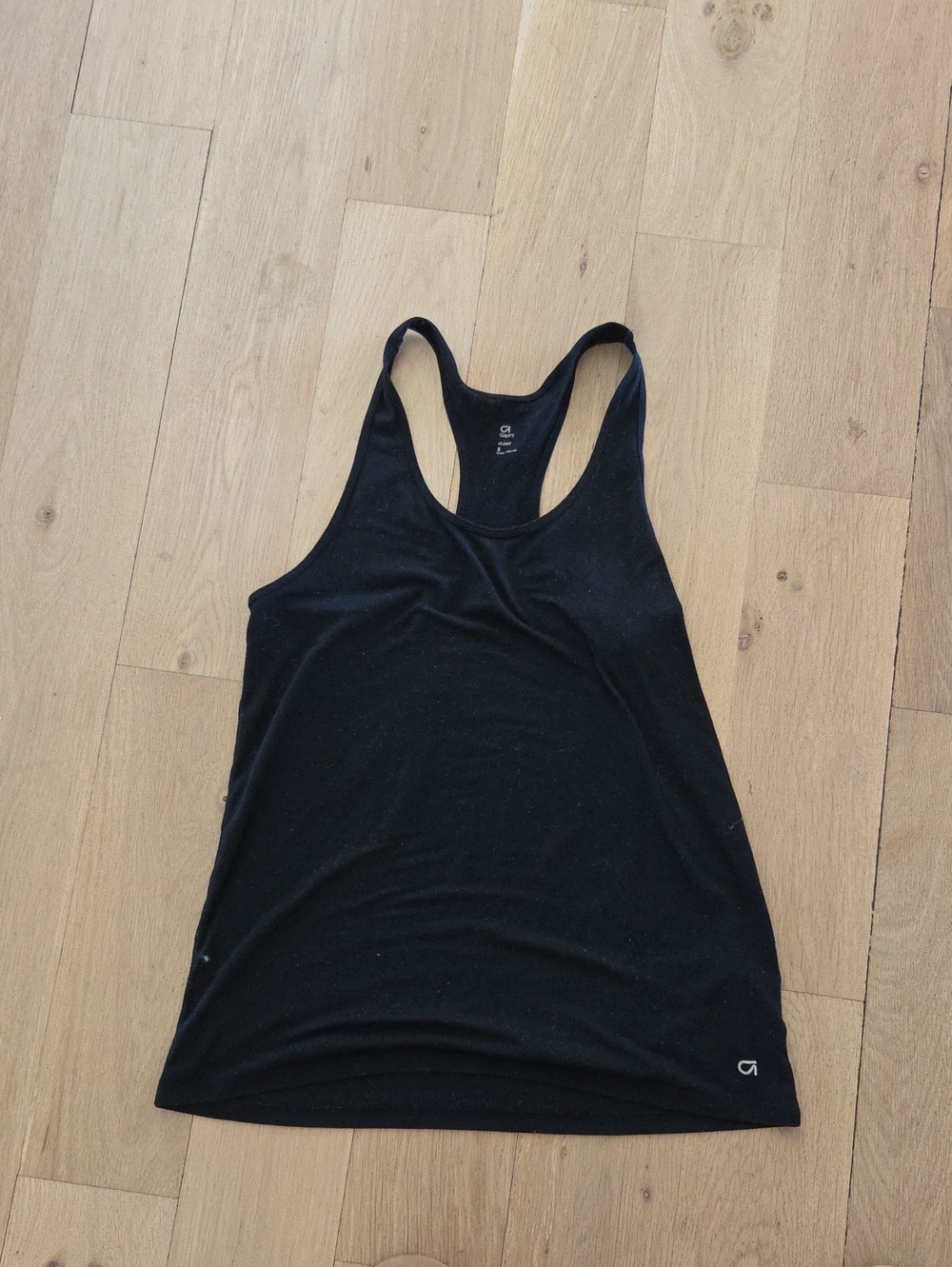 GAP Black Racerback Tank Top